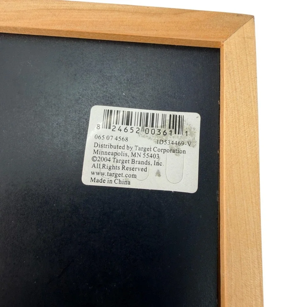 Vintage Wood Collage Frames Set Furio Oak Multi Opening Photo Display 1990s